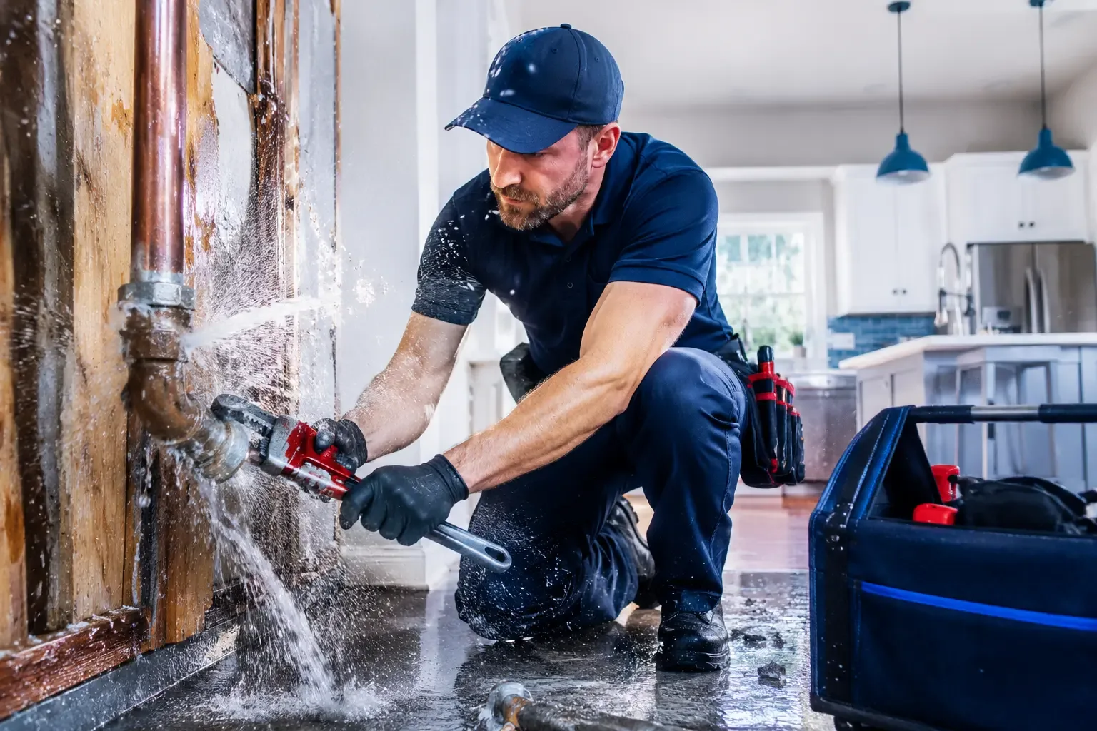 Local emergency pipe repair professionals in Oakford, IN